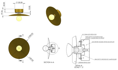 Thali No.01 Wall Light