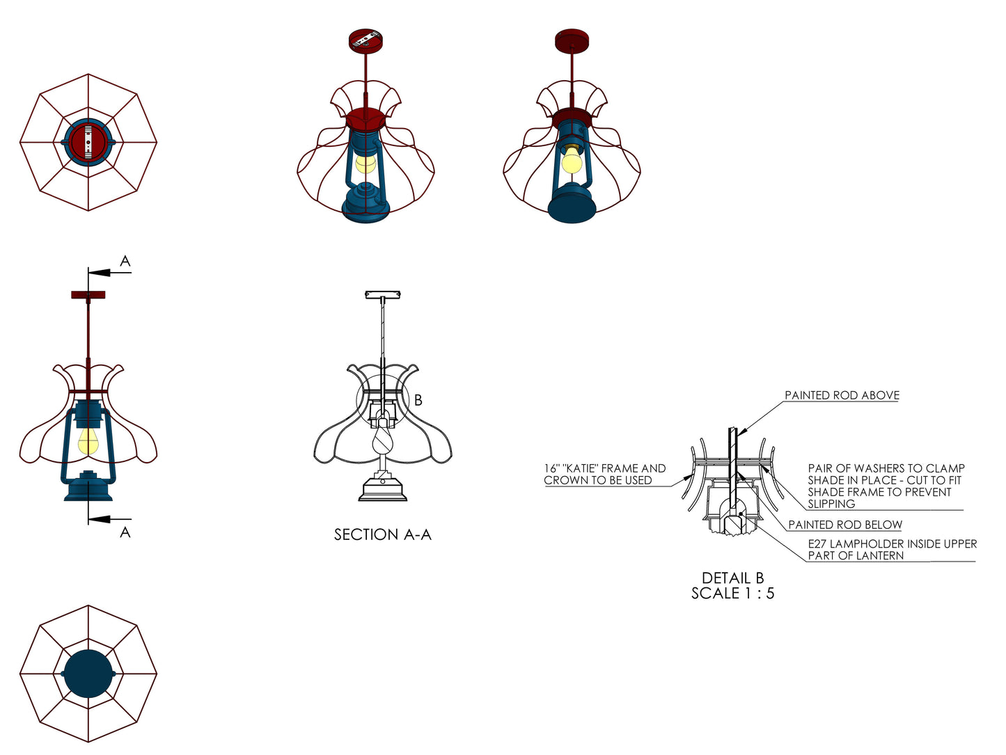 Truck Art Lantern Light