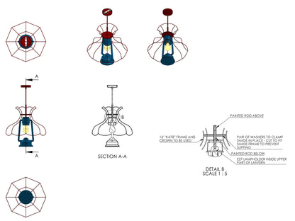 Truck Art Lantern Light